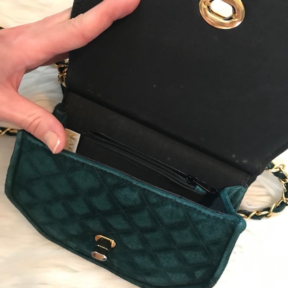 VINTAGE suede purse - Picture 3 of 5